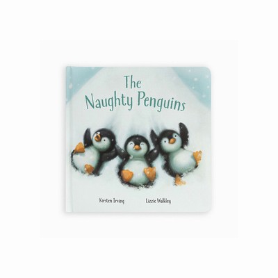 Jellycat The Naughty Penguins and Peanut Penguin Medium Australia | 246091JFD